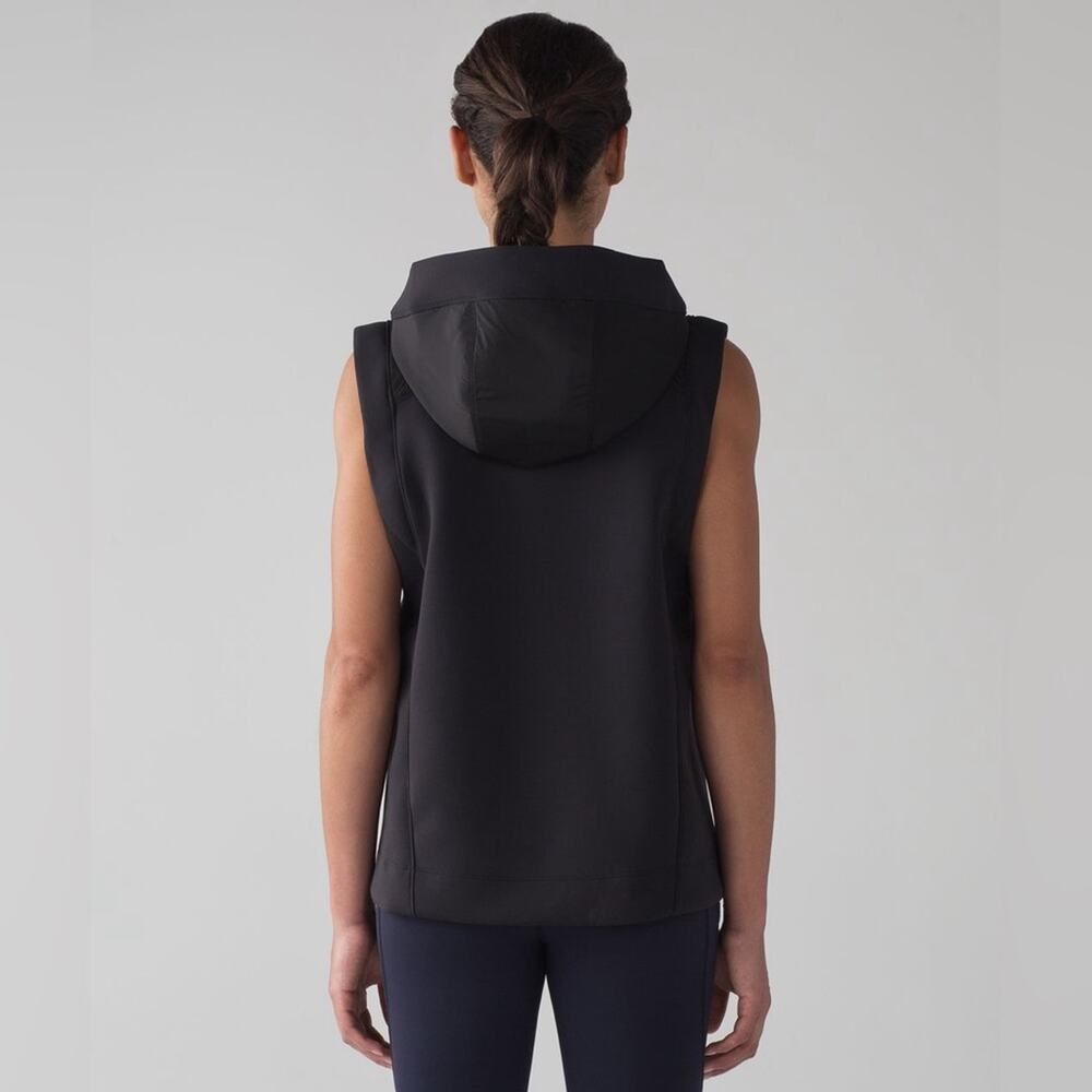 Lululemon Re-Form Vest Black Jacket Size 4 - Picture 6 of 8